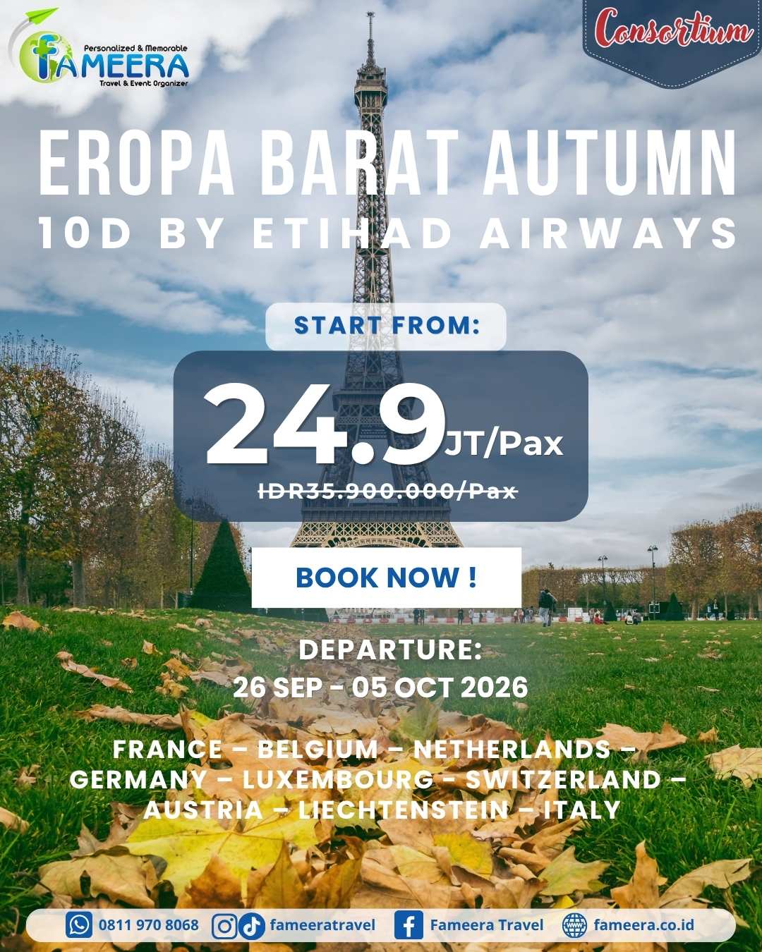 10D EROPA BARAT AUTUMN 26SEP-05OCT 2026