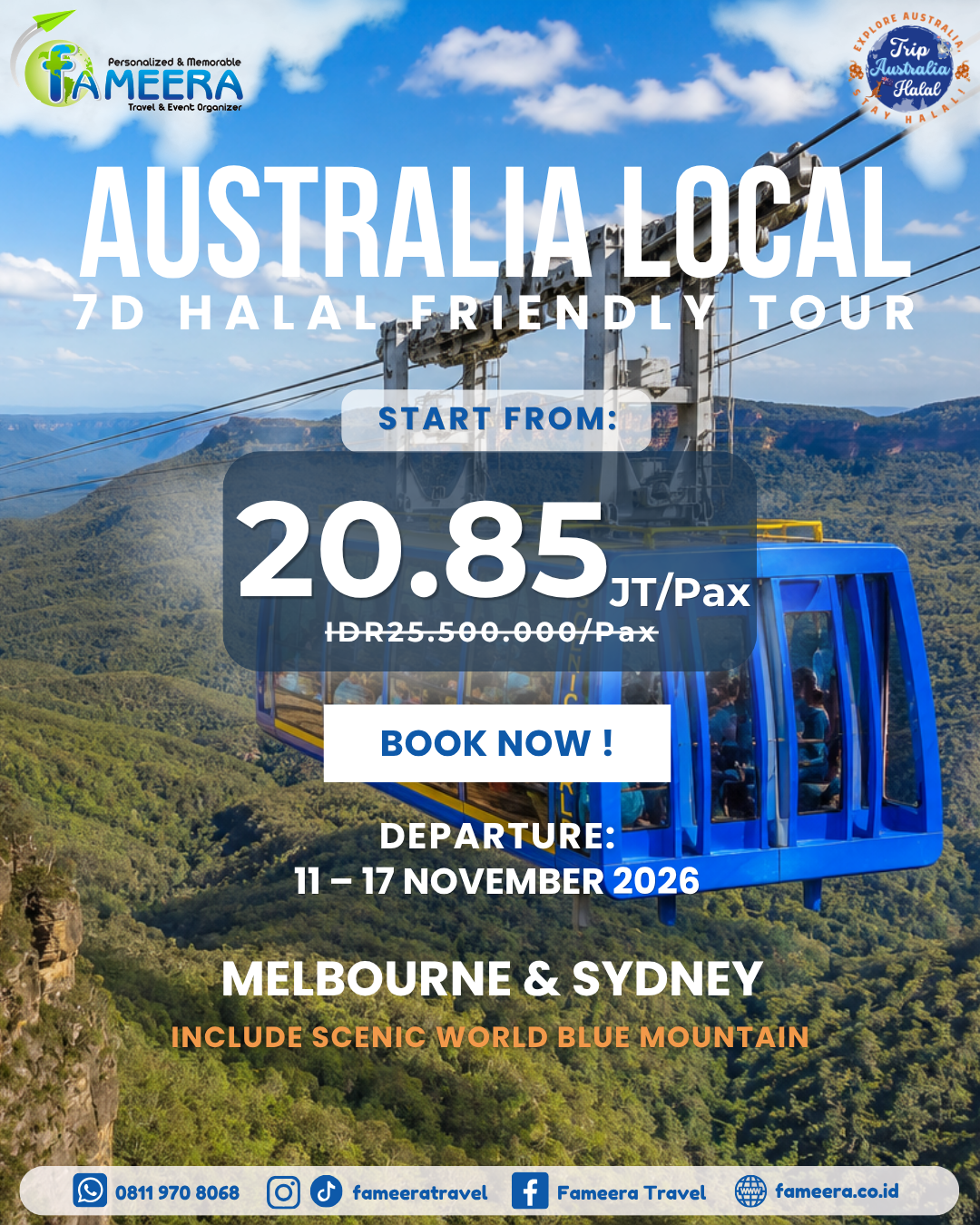 AUSTRALIA LOCAL<br>11 – 17 NOVEMBER 2026